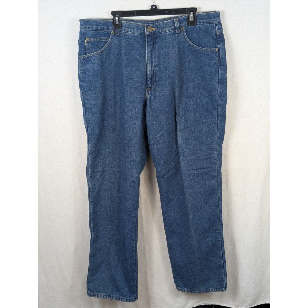 L.L. Bean Double Natural Fit Fleece Lined Insulated Jeans Men's Size 40